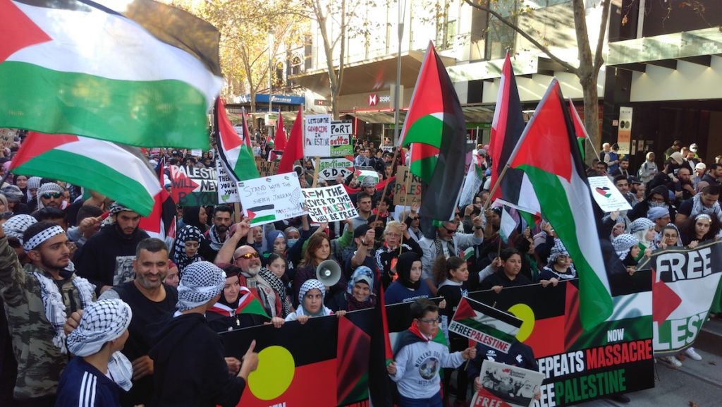 Melbourne rallies for Palestine 2021