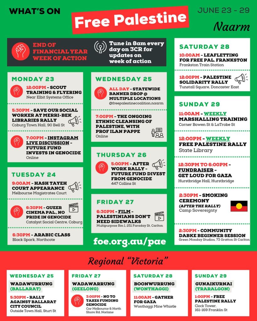 What’s On around Naarm/Melbourne & Regional Victoria: June 23-29, 2025