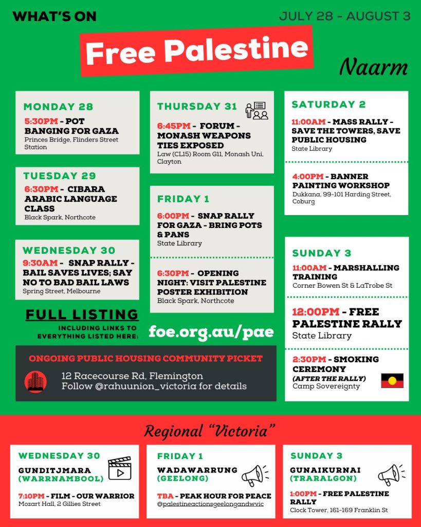 What's on July 28 - Aug 3 2025